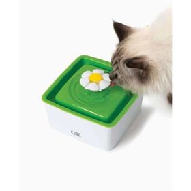 Catit Flower 1.5 lt Fountain Kediler için Mini Plastik Çiçek Tasarımlı Otomatik Su Kabı