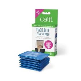 Catit Magic Blue 6 Adet Kedi Tuvalet Kabı Koku Giderici Yedek Kartuş