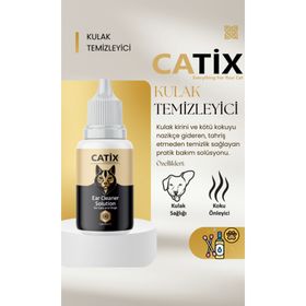 Catix 50 ml Kedi ve Köpekler İçin Kulak Temizleyici