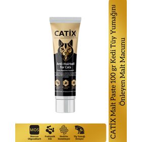 Catix Malt Paste 100 gr Kedi Tüy Yumağını Önleyen Malt Macunu