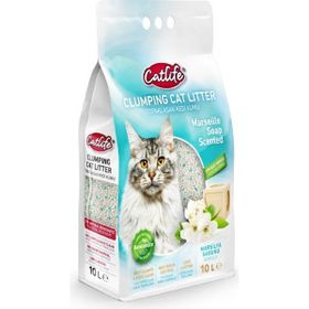 Catlife 10 L Marsilya Sabunlu Bentonit Kedi Kumu