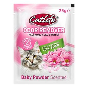 Catlife 25 gr Bebek Pudralı Kedi Kumu Koku Giderici