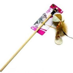 Catlife 33 cm Tüylü Ve Peluş Kedi Oltası