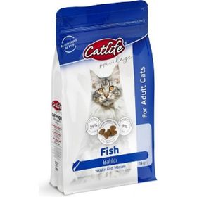 Catlife Balıklı 1 kg Yetişkin Kedi Maması