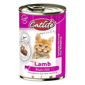 Catlife CLF11 400 gr Kitten Kuzu Etli Konserve