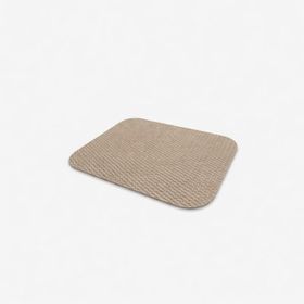 Catlife Kauçuk 50x40 cm Bej Kedi Tuvaleti Önü Kanallı Paspas