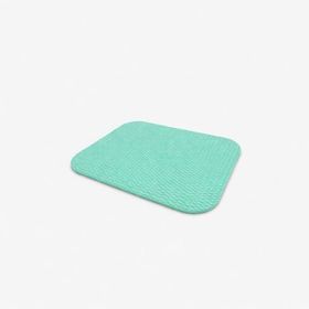 Catlife Kauçuk 50x40 cm Yeşil Kedi Tuvaleti Önü Kanallı Paspas