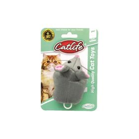 Catlife Kediler İçin Gri Titreşimli Fare Oyuncak