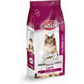 Catlife Kuzu Etli 15 kg Yetişkin Kedi Maması