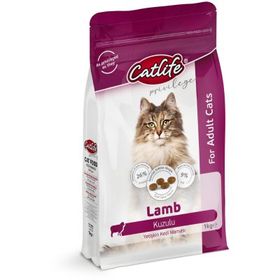 Catlife Kuzulu 1 kg Yetişkin Kuru Kedi Maması