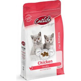 Catlife Tavuklu 1 kg Yavru Kedi Maması