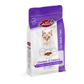 Catlife Tavuklu 1 kg Yetişkin Kuru Kedi Maması