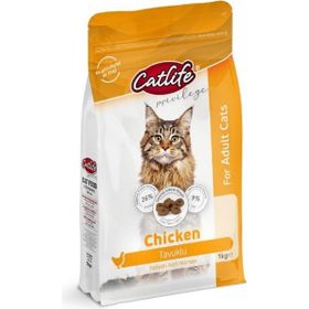 Catlife Tavuklu 1 kg Yetişkin Kuru Kedi Maması
