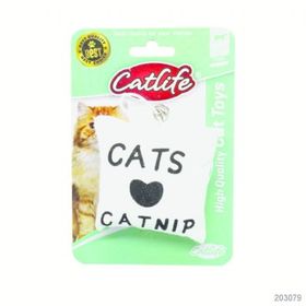 Catlife Zilli Catnipli Yastık 8 cm Kedi Oyuncağı