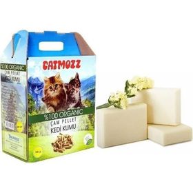 CatMozz 10 lt Pacific Doğal Organik Çam Peleti Kedi Kumu