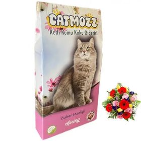 CatMozz 30 gr Spring Aktif Karbonlu Bahar Koku Giderici Extra Koku Kontrolü Topaklanma Kedi Kumu