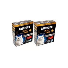 CatMozz Dust Free Süper Premium Aktif Karbon Topaklaşan Hipoalerjik İnce 2x8 lt Kedi Kumu