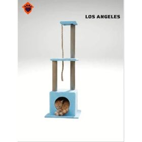 CatMozz Los Angeles Yuvalı Kedi Tırmalama Oyuncağı ve Evi