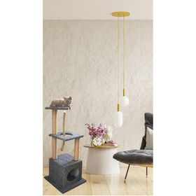 CatMozz Los Angeles Yuvalı Kedi Tırmalama Oyuncağı ve Evi
