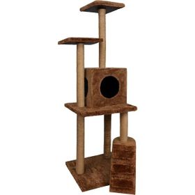 CatMozz Şanghay Yuvalı Kedi Tırmalama Oyuncağı ve Evi