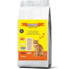 CatMozz Tavuklu 3 kg Yetişkin Kedi Maması