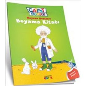 Çatpat Profesör Meslekler Boyama Kitabı - Hasan Nihat Sütçü