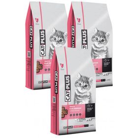 CatPlus 3x1.5 kg Tavuklu Hamsili Yavru Kedi Maması