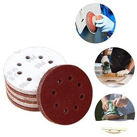 CatPower 3451 5'li Paket Eksantrik Delikli Cırt Zımpara Kum