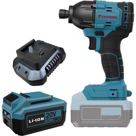 CatPower 4222 Li-On Kömürsüz 20 V 4 Ah Akülü Torklu Vidalama + Şarj Cihazı