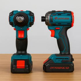 CatPower 5135 Kömürsüz Akülü Matkap+Vidalama