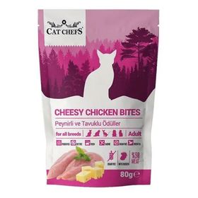 CatPower Peynir ve Tavuklu Granül 80 gr Yetişkin Kedi Ödülü