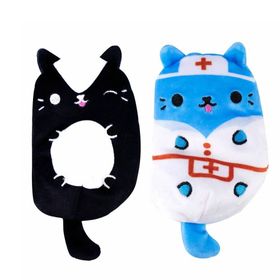 Cats vs Pickles 10 cm Beans Serisi Nurse Kitty Peluş Oyuncak