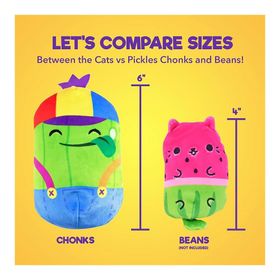 Cats vs Pickles 15 cm Chonks Serisi Gilly Peluş Oyuncak