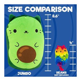 Cats vs Pickles 22 cm Gold Jumbo Serisi Avocato Peluş Oyuncak