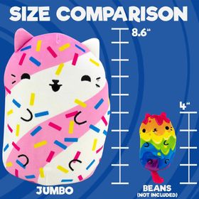 Cats vs Pickles 22 cm Gold Jumbo Serisi Pawberry Twist Peluş Oyuncak
