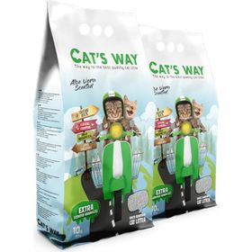 Cat's Way 2x10 lt Aloe Vera Kokulu Kedi Kumu
