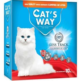 Cat's Way 2x10 lt Patiye Yapışmayan Kedi Kumu