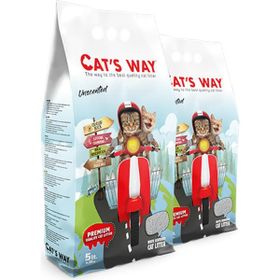 Cat's Way 2x5 lt Kokusuz Kedi Kumu