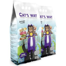Cat's Way 2x5 lt Lavanta Kokulu Kedi Kumu