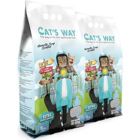 Cat's Way 2x5 lt Marsilya Sabun Kokulu Kedi Kumu