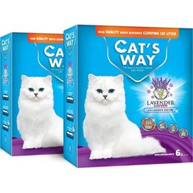 Cat's Way 2x6 lt Lavanta Kokulu Kedi Kumu