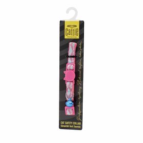 Cattie 1 cm 30 cm Pembe Ayarlanabilir Kedi Boyun Tasması