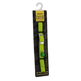 Cattie 1 cm 30 cm Sarı Ayarlanabilir Elastik Kedi Boyun Tasması