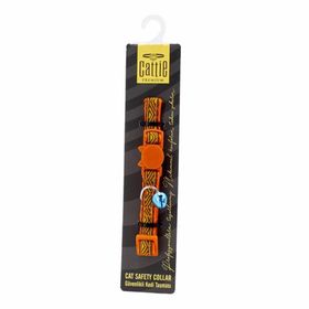 Cattie 1 cm 30 cm Turuncu Ayarlanabilir Kedi Boyun Tasması