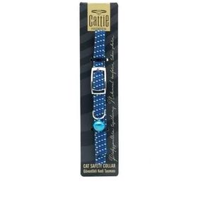 Cattie 1 x 20-30 cm Mavi Lastikli Kedi Boyun Tasması