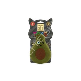 Cattie 11 cm Matatabi İçerikli Avokado Peluş Kedi Oyuncağı