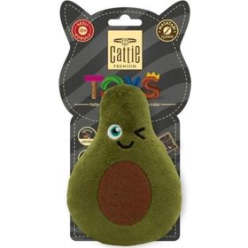 Cattie 11 cm Matatabi İçerikli Avokado Peluş Kedi Oyuncağı