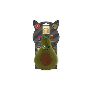 Cattie 11 cm Matatabi İçerikli Avokado Peluş Kedi Oyuncağı