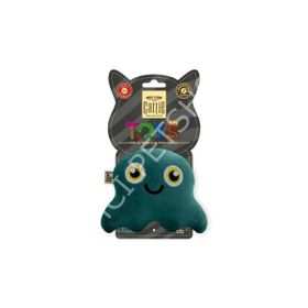 Cattie 11 cm Matatabi İçerikli Peluş Ahtapot Kedi Oyuncağı