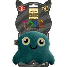 Cattie 11 cm Matatabi İçerikli Peluş Ahtapot Kedi Oyuncağı